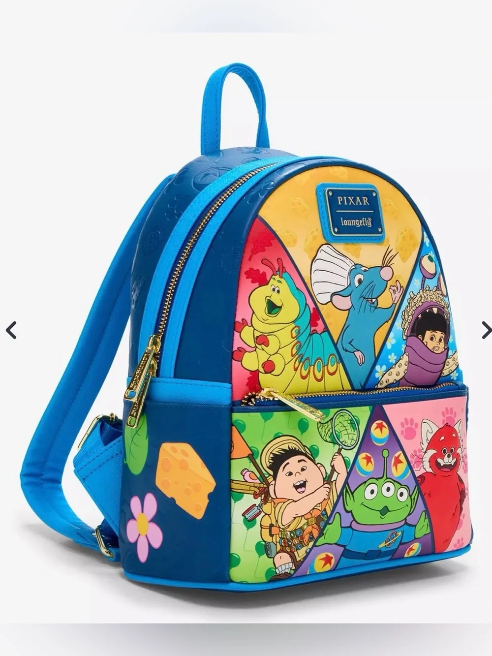 NWT Loungefly Disney Pixar Characters Mini Backpack - BoxLunch Exclusive